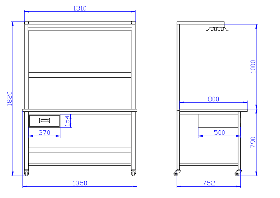 18 简易4联装灯盘分级台